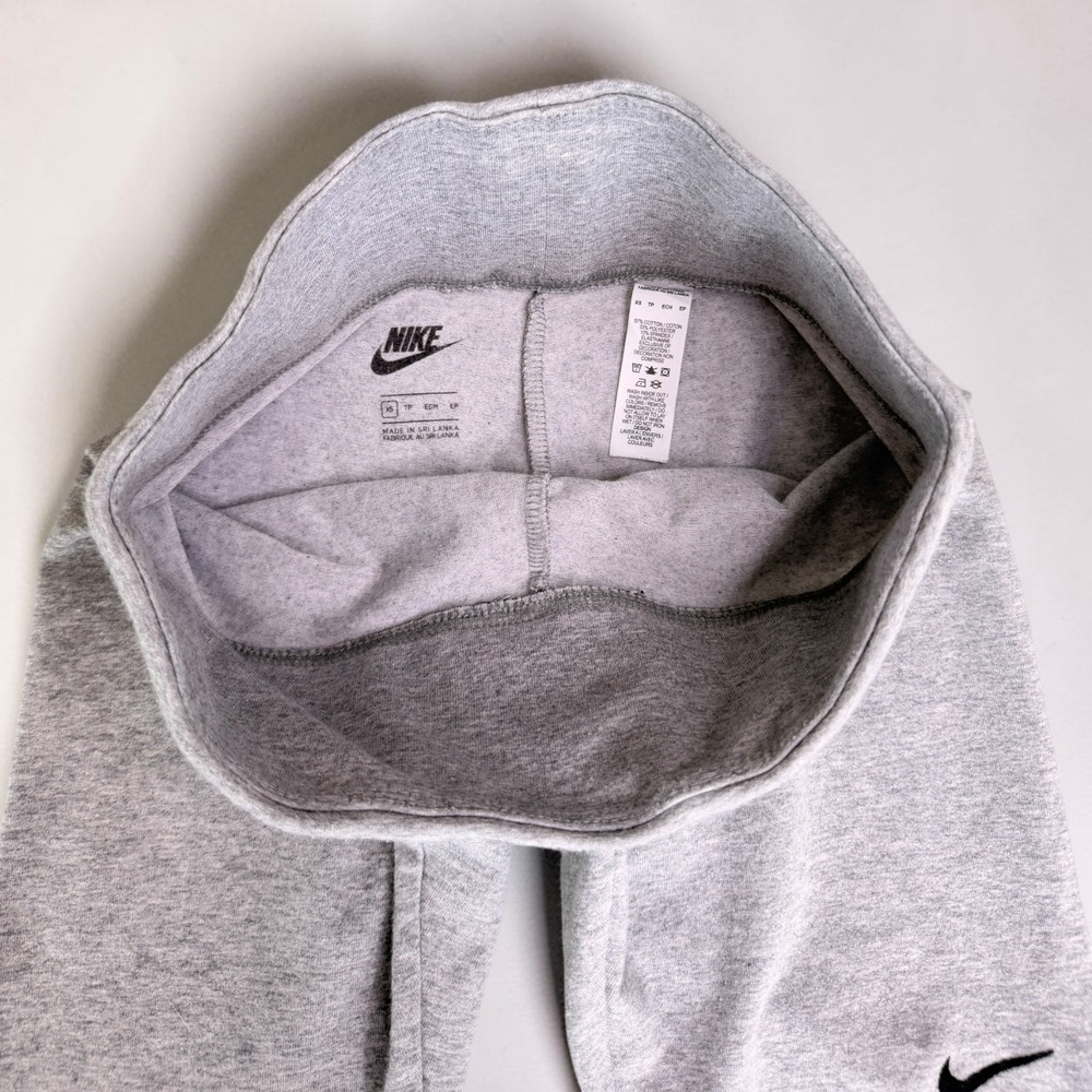 Nike Sportswear Streetwear Womens High Waisted Bike Shorts Gray XS - Picture 3 of 4